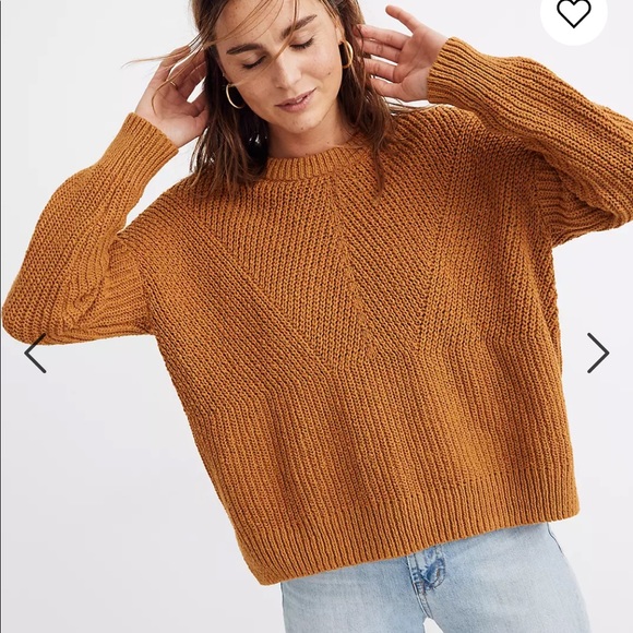 Madewell Joslin Pullover Sweater in Acorn - Picture 3 of 8